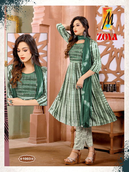 Master Zoya Designer Readymade Suits Catalog
